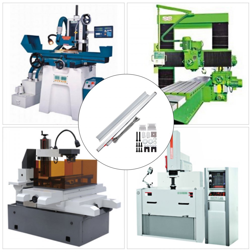VEVOR Digital Readout Linear Scale 920MM 5 Bearing System 5 µm For Lathe Milling