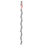 VEVOR Aluminum Grade Rod, 5M Metric Telescopic Measuring Rod, Double-Sided Scale in CM/MM Leveling Rod Stick,Aluminum Alloy Survey Rod with Bubble Level &Carrying Bag for Measuring Houses,Walls,Floors