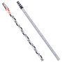 VEVOR Aluminum Grade Rod, 5M Metric Telescopic Measuring Rod, Double-Sided Scale in CM/MM Leveling Rod Stick,Aluminum Alloy Survey Rod with Bubble Level &Carrying Bag for Measuring Houses,Walls,Floors
