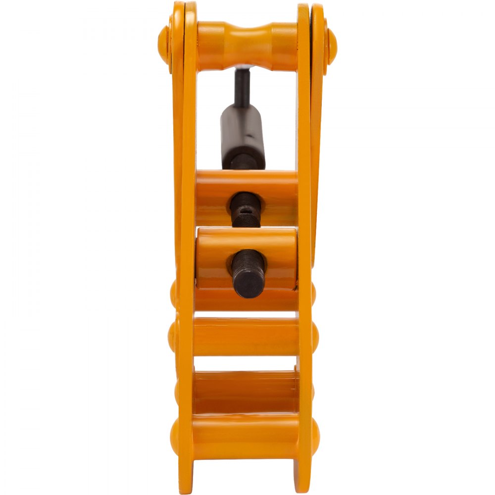 VEVOR 1ton Capacity Beam Clamp I Beam Lifting Clamp 75-220 mm Opening Range Beam Clamps for Rigging Heavy Duty Steel Beam Clamp Tool Beam Hangers for Lifting Rigging Yellow