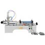 VEVOR Horizontal Pneumatic Liquid Filling Machine 50-500ml, Pneumatic Bottle Filling Machine Single Head, Semi-automatic Liquid Filler 0.4-0.6MP Air Pressure for Oil Water Liquids