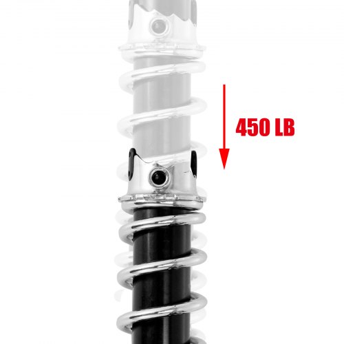 thumbnail image 2 of 12 Inch Go Kart Shock Absorber - Adjustable Mini Bike Shock With 12mm Mounting Hole 2 of 13