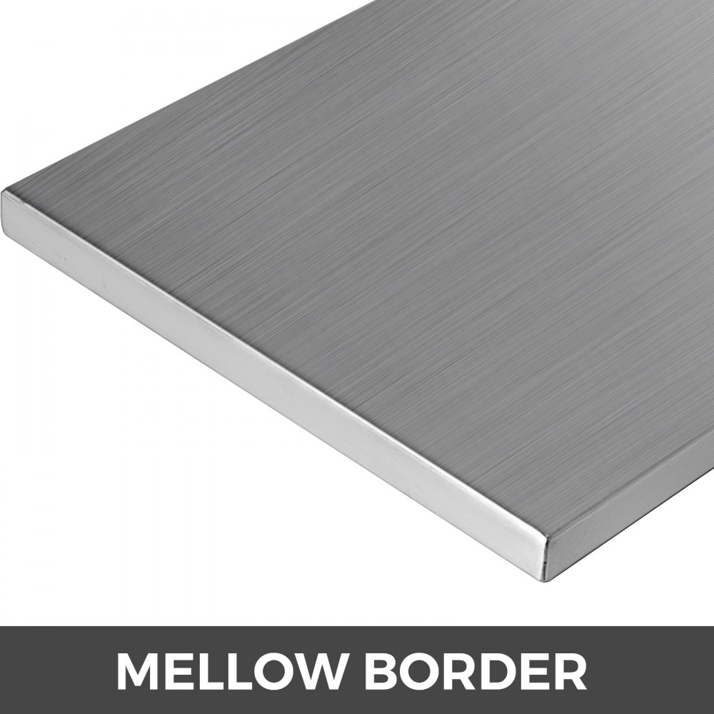 VEVOR Fire Pit Lid 21 x 21 Inch 1.5mm Thick 430 Stainless Steel Fire Pit Burner Cover Square Fire Pit Lid for Drop-in Fire Pit Pan