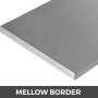 VEVOR Fire Pit Lid 27 x 27 Inch 1.5mm Thick 430 Stainless Steel Fire Pit Burner Cover Square Fire Pit Lid for Drop-in Fire Pit Pan