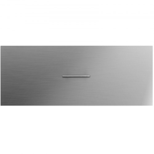 VEVOR Fire Pit Lid 33x13 Inch Fire Pit Burner Cover 1.5mm Thick Rectangular 430 Stainless Steel Cover Fit for 30x10 Inch Fire Pit Pan