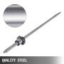 VEVOR Ball Screw SFE1616-650mm Anti-Backlash Ballscrew with Ball Nut Ball Screws for CNC Grinding Machine