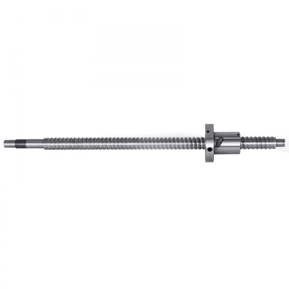 VEVOR Husillo de bolas SFU1605 350 mm, kit de husillo de bolas Anti-retroceso RM1605 350 mm Husillos de bolas + 1 juego BK y BF12 Soporte Ballnut + Acopladores, Husillos de bolas para máquina CNC
