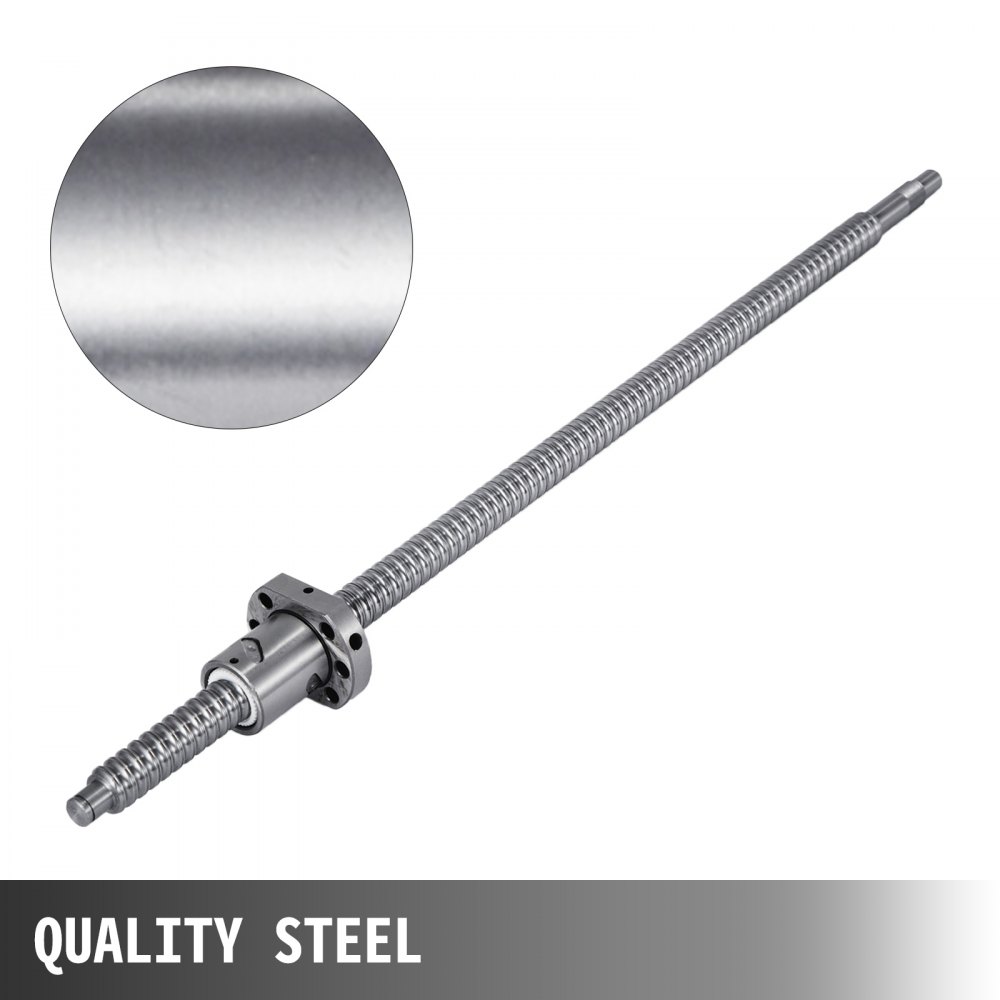 Antibacklash Ball Screw Sfu1605 600mm & Bk/bf12 + 6.35x10mm Coupler Set