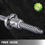 VEVOR Ballscrew RM1605-900mm Antibacklash Ball Screws with BF12 and BK12 End Support + Couplers for CNC Route Grinding Machine