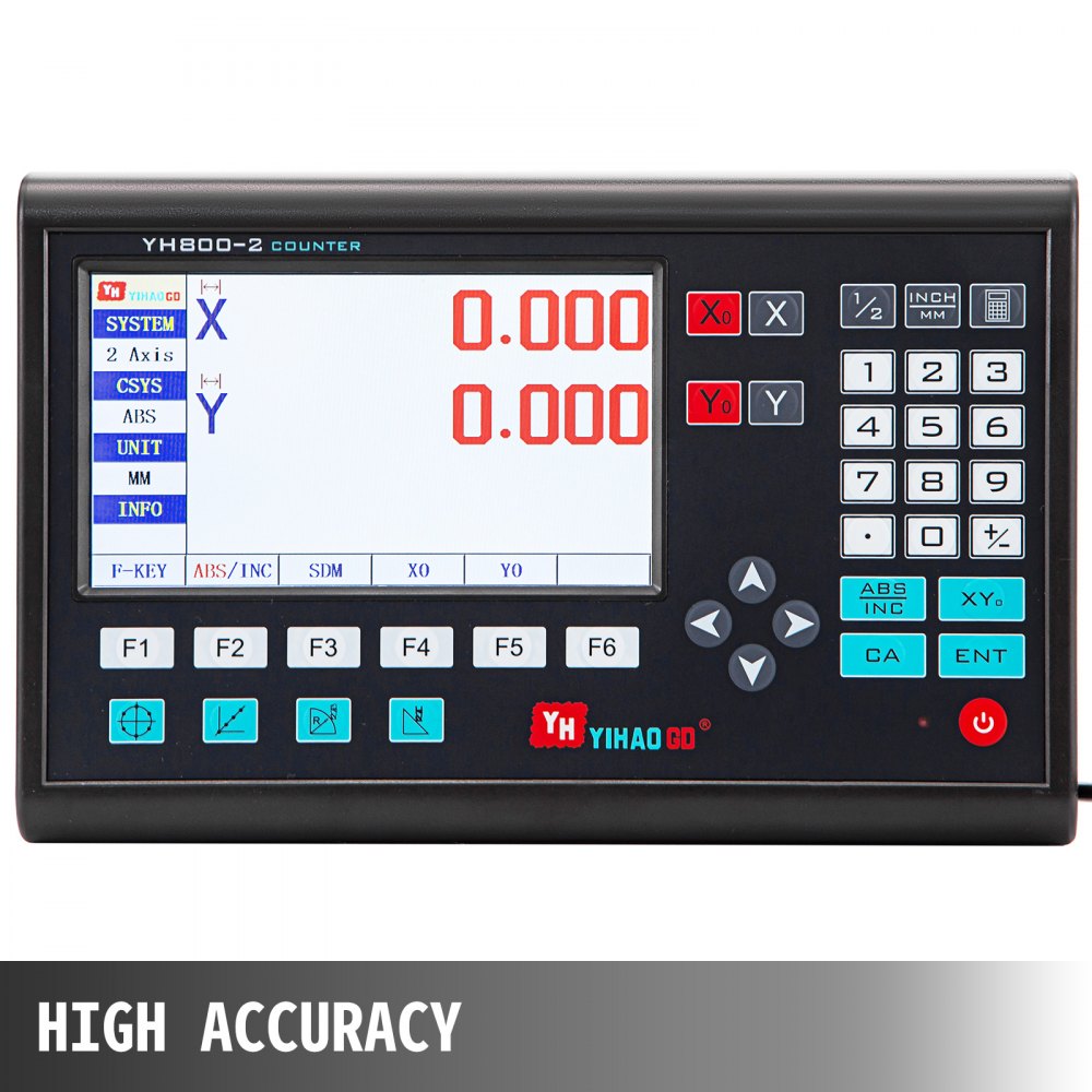 2axis Digital Readout Mill, Linear Encoder,lcd Screen,dro For Milling Machine