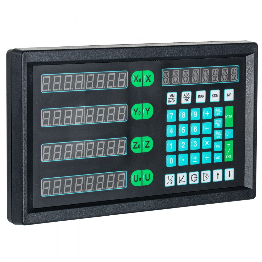 4 Axis Digital Readout Mill, Linear Encoder, Led Screen, Dro For Milling Machine