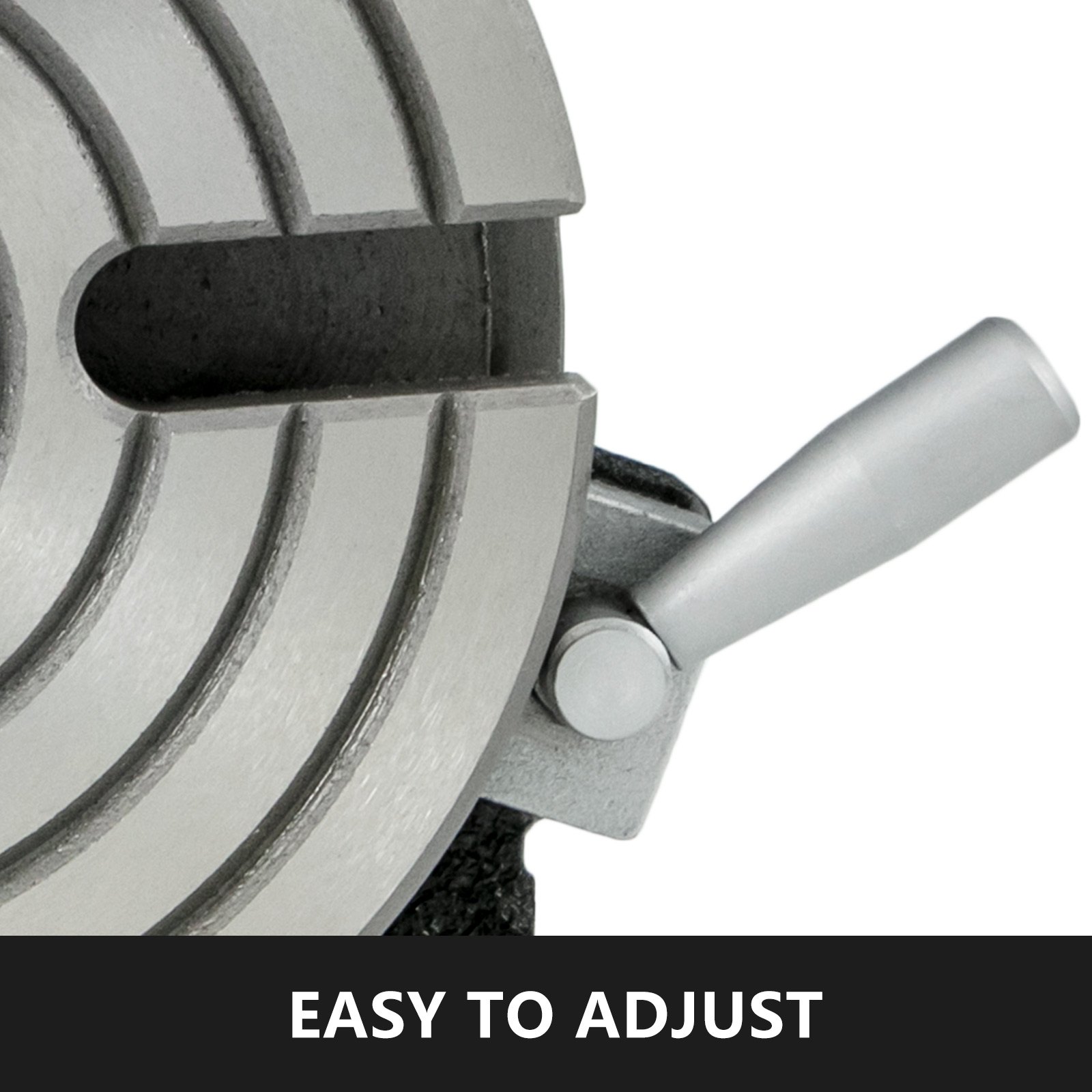 VEVOR Rotary Table 6inch(150mm) Horizontal Vertical Milling Table 2/5inch(10mm) 4-Slot Milling Rotary Table MT-2 Rotary Table for Milling with Indexing Plate Set for Precision Milling Drilling