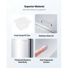 Commercial Refrigerated Sandwich Prep Worktable Stainless Steel Single Door