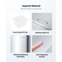 Commercial Refrigerated Sandwich Prep Worktable, Stainless Steel Double Door