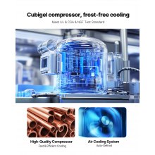 Commercial Sandwich Prep Table Refrigerator Double Door Stainless Steel