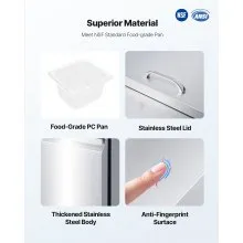 Commercial Sandwich Prep Table Refrigerator Double Door Stainless Steel