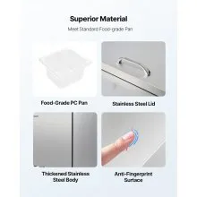 Commercial Sandwich Prep Table Refrigerator Food Prep Fridge Double Door