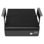 VEVOR 13" Wide Under Desk Drawer Slide Out, Under Desk Mounted Pull-out Drawer Attachment, Hidden Desktop Storage Organizer, Lockable Under Table Pencil Drawer for Sit Stand Workstation, 14x13x7 in