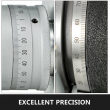 VEVOR Rotary Table 8" Vertical & Horizontal Rotary Table, 8Inch Horizontal Vertical HV8 Precision 3MT Milling Drilling Machine Vernier Reading Milling Drilling Boring for Milling Machine