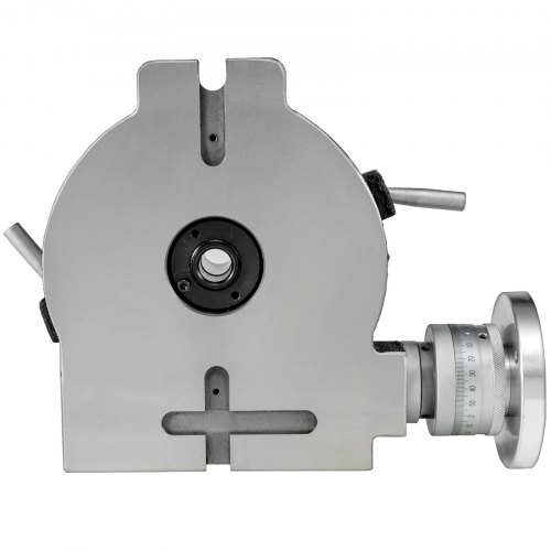 VEVOR Rotary Table 8 INCH/200 MM Horizontal Vertical Rotary Table 3-Slot Rotary Table for Milling Machine MT-3 Rotary Table for Milling 360 Degrees Precision Rotary Table for Milling Drilling Vise