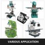 Rotary Table Horizontal Vertical Rotary Table 6" 4-slot For Milling Drilling