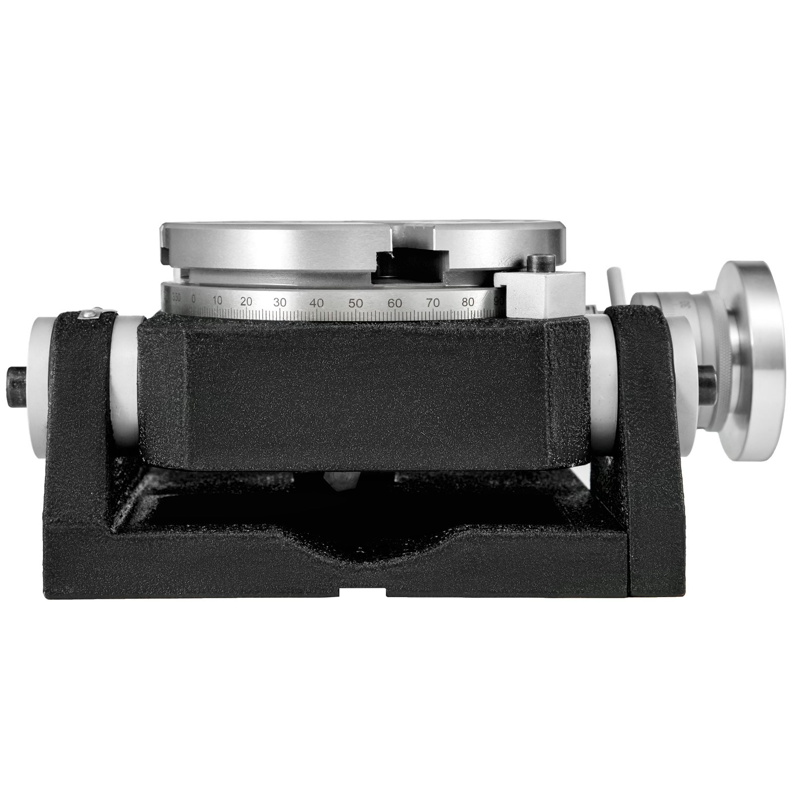 Rotary Table 6" 150mm Tilting 4-Slot MT-2 1:90 Ratio MT-2 Bore Milling Drilling