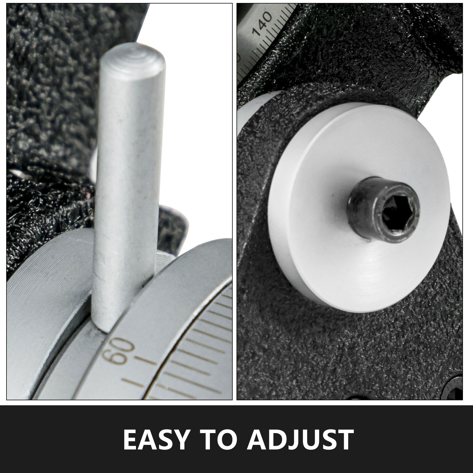 Rotary Table 6" 150mm Tilting 4-Slot MT-2 1:90 Ratio MT-2 Bore Milling Drilling