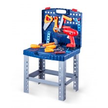 Kids Workbench 56 pcs Tool Bench with Realistic Tools and Electric Drill