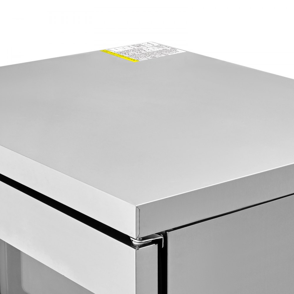 Máquina de hielo comercial VEVOR, 100 kg/24 h, de acero inoxidable, con encimera, depósito de hielo de 30 kg y pantalla táctil, autolimpiable, para casa, bar, restaurante y cocina.