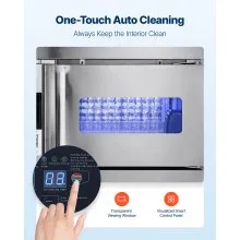 VEVOR Commercial Ice Maker Machine, 132 lbs/24H Stainless Steel Ice Machine with Worktop, 30 lbs Storage & 70 Cubes/Cycle, Self-Cleaning Freestanding Ice-Making for Home Bar Office Restaurant Kitchen