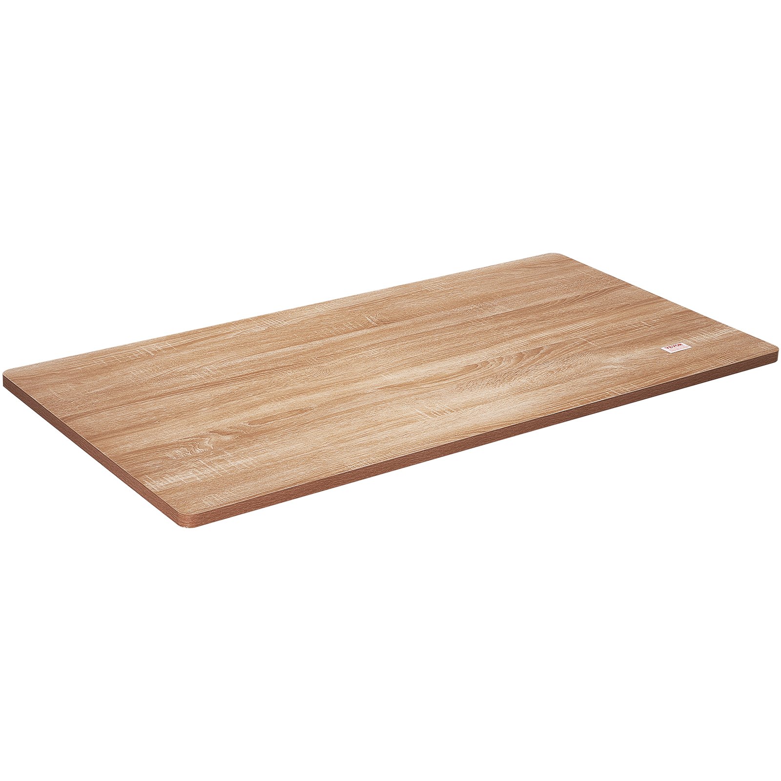 VEVOR Table Top, 55" x 27.6" x 1", 220.5 lbs Load Capacity, Universal One-Piece Particle Board Desktop for Height Adjustable Electric Standing Desk Frame, Rectangular Countertop for Home & Office Desk