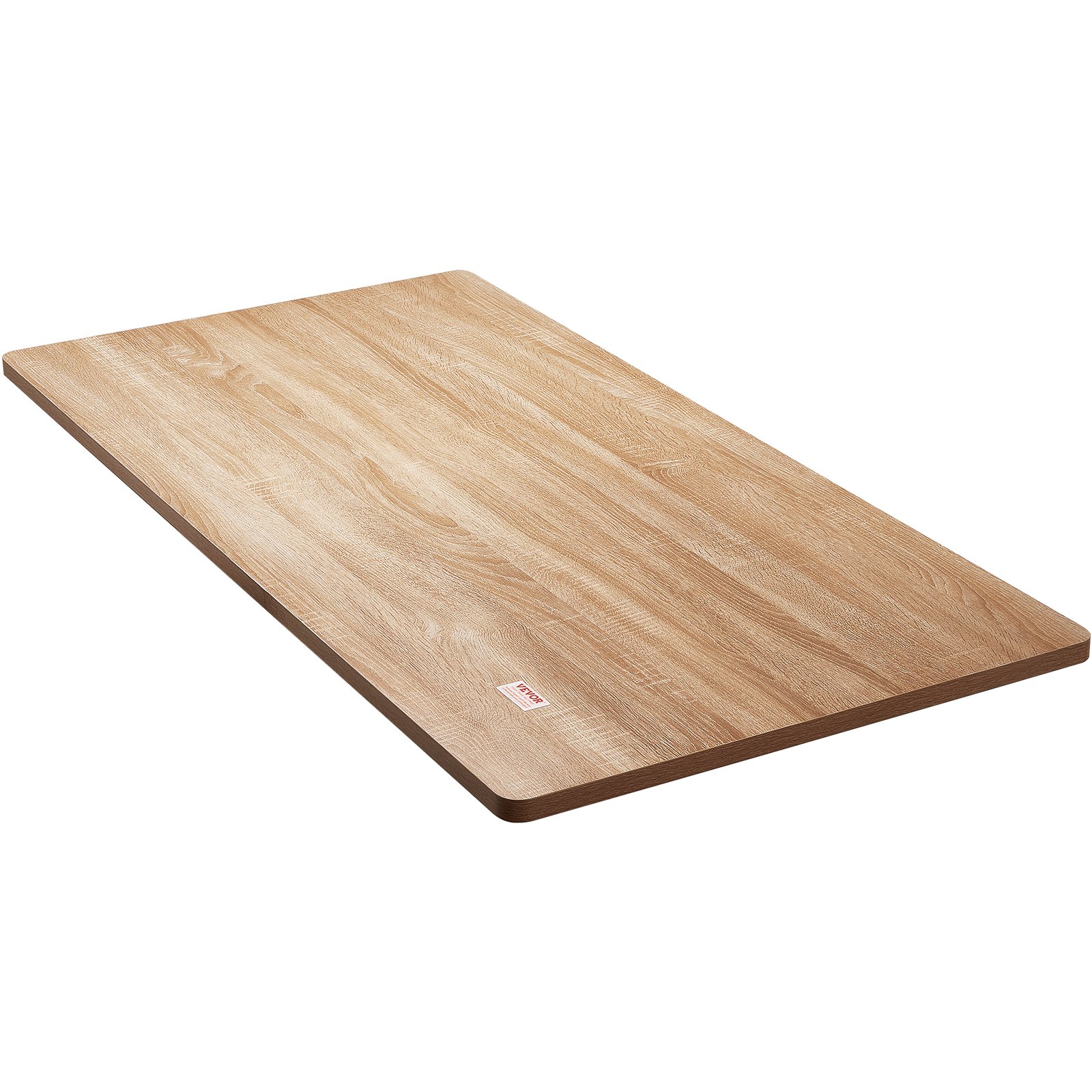 VEVOR Table Top, 55" x 27.6" x 1", 220.5 lbs Load Capacity, Universal One-Piece Particle Board Desktop for Height Adjustable Electric Standing Desk Frame, Rectangular Countertop for Home & Office Desk