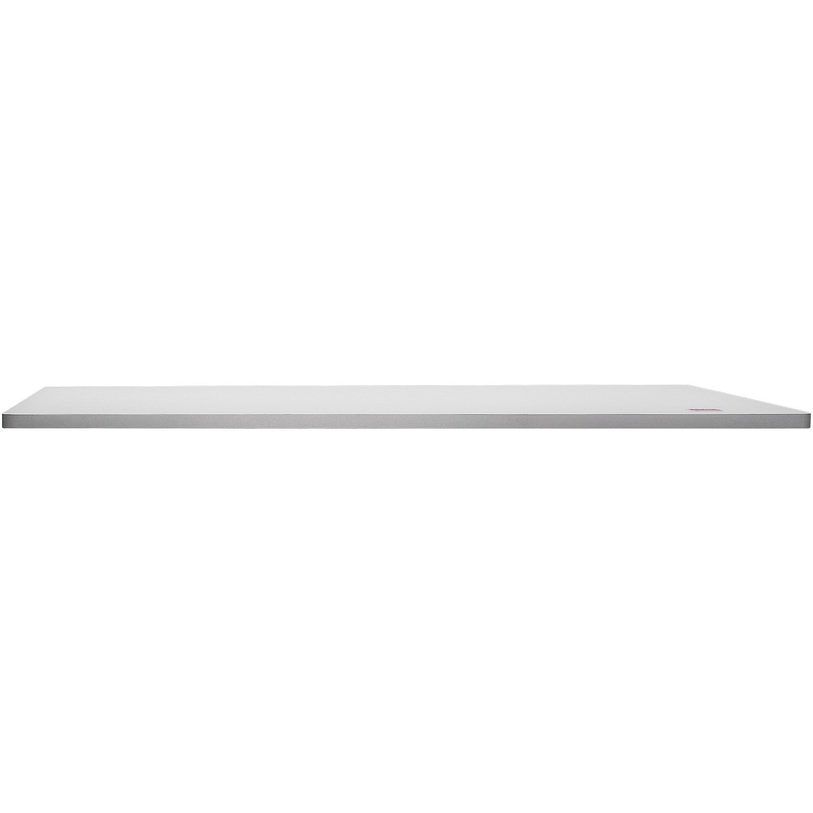 white and gray VEVOR standing desk countertop with sleek and minimalist design.