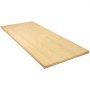 VEVOR bamboo table top, rectangular light wood surface, clean edges, and natural bamboo finish.
