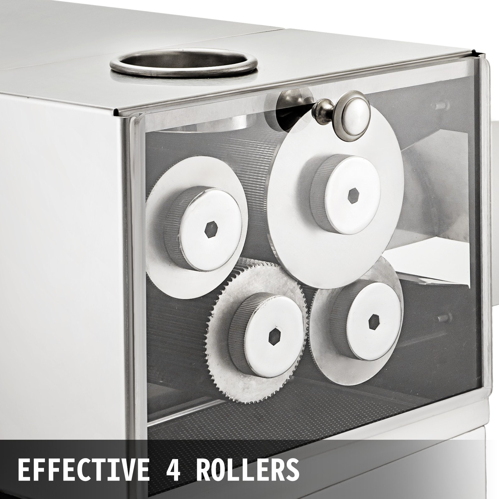 Sugar Cane Juicer Sugarcane Press Electric 4 Rollers 400w Sugarcane Machine