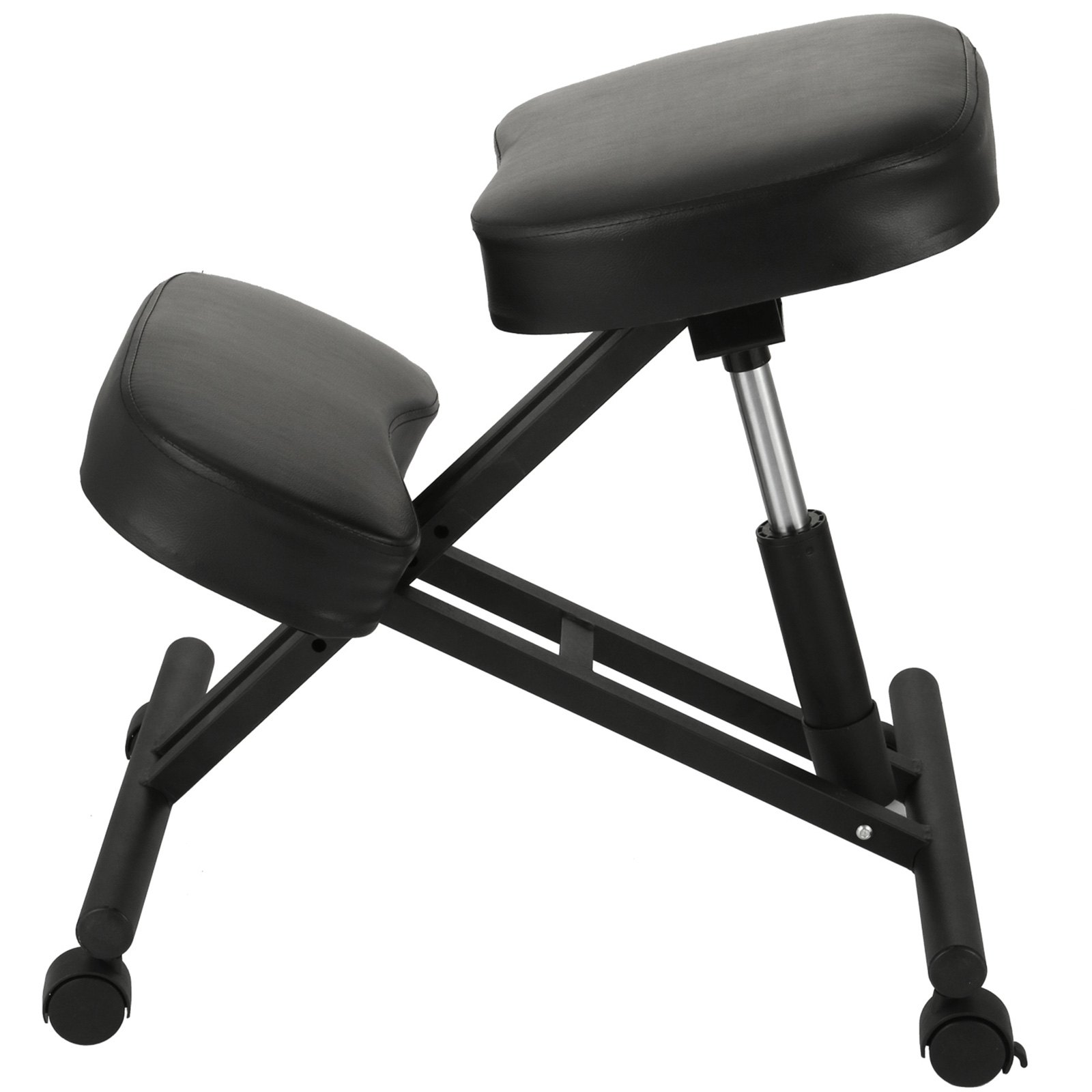 VEVOR  Kneeling Chair Ergonomic 250lbs Load Bearing Office Stool Knee Support Chair Kneeling Office Chair Adjustable Knee Stool for Office or Home Angled Kneeling Chair