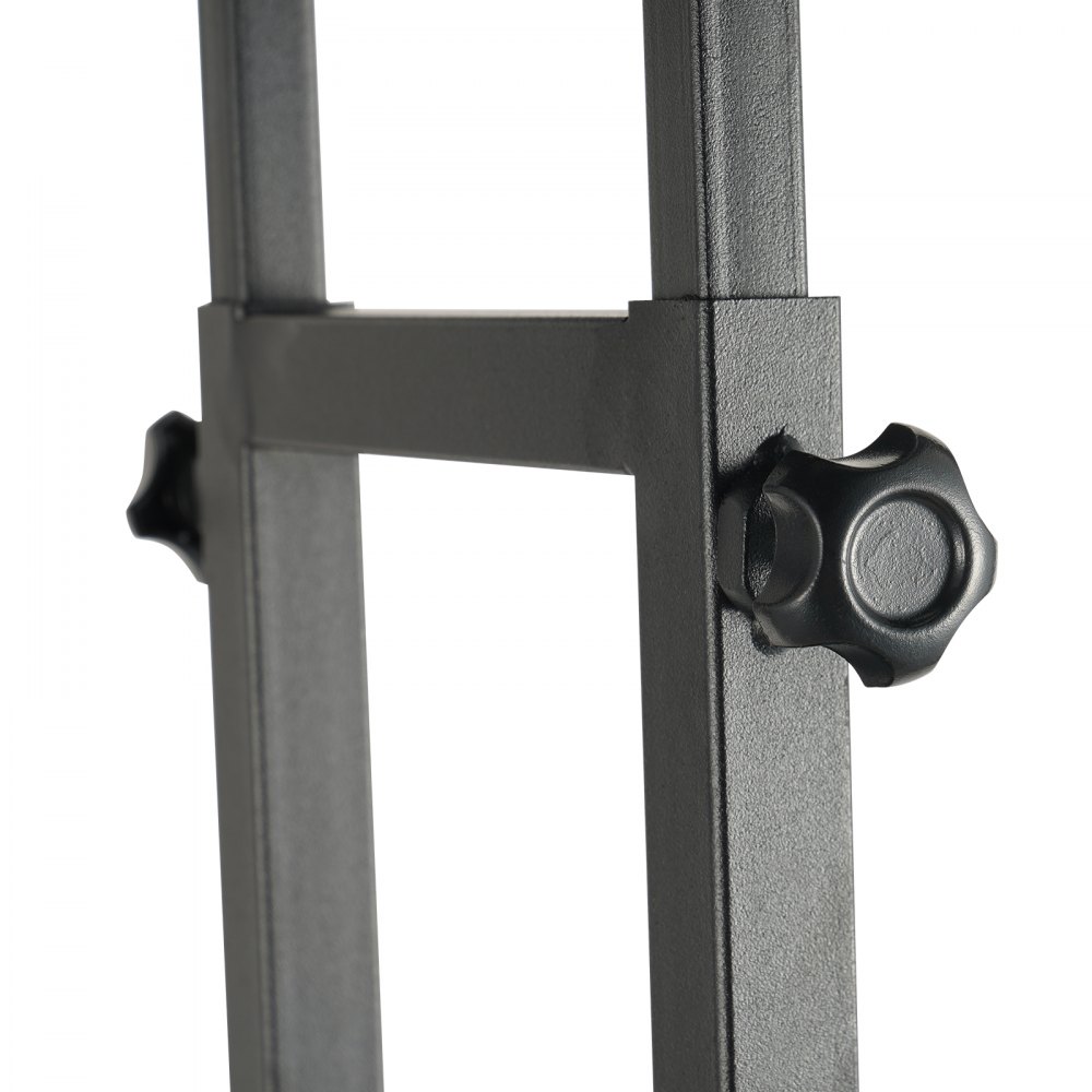 VEVOR Poster Stand, Adjustable Height Up to 1905 mm, Double-Sided Heavy Duty Pedestal Sign Holder, Floor Standing Sign Holder Banner Stand with Shock-absorbing Base for Display, for Board and Foam, Black