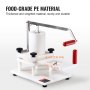 VEVOR Commercial Burger Press 4.3-Inch Commercial Hamburger Patty Maker PE Material Manual Burger Forming Machine with Tabletop Fixed Design Manual Burger Patty Maker for Hamburger Fish Burger