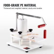 VEVOR Commercial Burger Press 4.3-Inch Commercial Hamburger Patty Maker PE Material Manual Burger Forming Machine with Tabletop Fixed Design Manual Burger Patty Maker for Hamburger Fish Burger