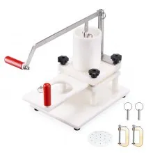 VEVOR Commercial Burger Press 4.3-Inch Commercial Hamburger Patty Maker PE Material Manual Burger Forming Machine with Tabletop Fixed Design Manual Burger Patty Maker for Hamburger Fish Burger