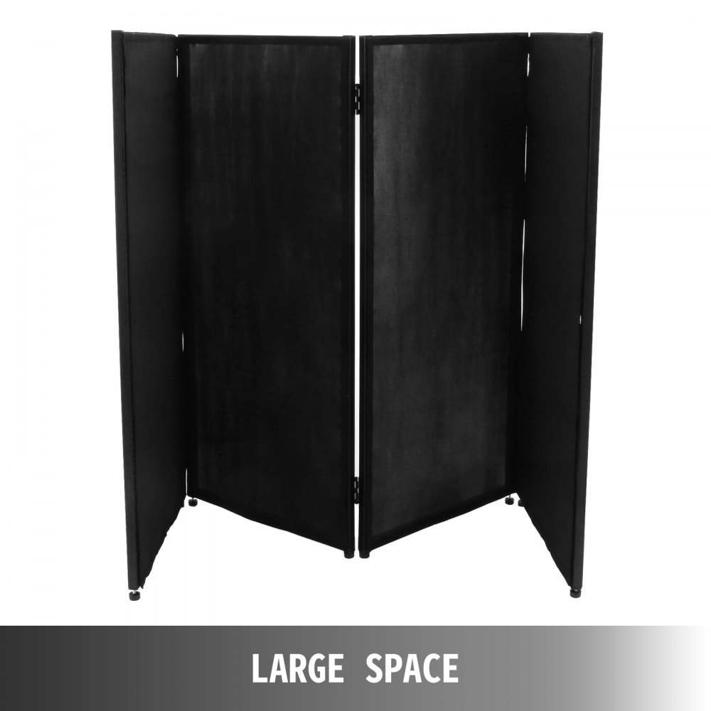 Event Facade White+Black Scrim Metal Frame Booth+Travel Bag DJ Booth Mobile