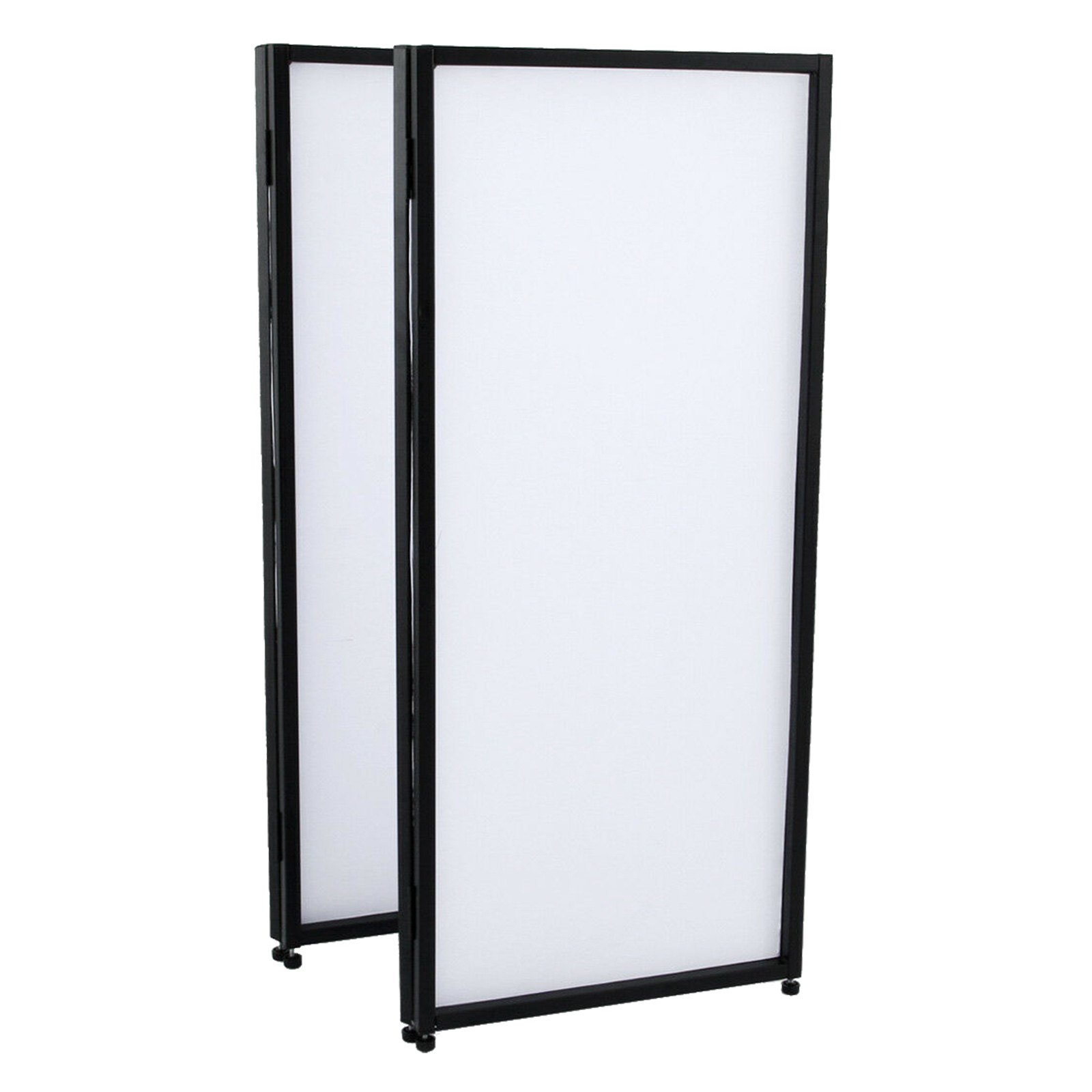 Event Facade White+Black Scrim Metal Frame Booth+Travel Bag DJ Booth Mobile