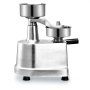 VEVOR Commercial Burger Patty Maker, 130mm/5inch Hamburger Beef Patty Maker, Heavy Duty Food-Grade Stainless Steel Bowl Burger Press Machine, Kitchen Meat Forming Processor with 1000 Pcs Patty Papers