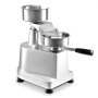 VEVOR Commercial Burger Patty Maker, 130mm/5inch Hamburger Beef Patty Maker, Heavy Duty Food-Grade Stainless Steel Bowl Burger Press Machine, Kitchen Meat Forming Processor with 1000 Pcs Patty Papers