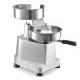 VEVOR Commercial Burger Patty Maker, 150mm/6inch Hamburger Beef Patty Maker, Heavy Duty Food-Grade Stainless Steel Bowl Burger Press Machine, Kitchen Meat Forming Processor with 1000 Pcs Patty Papers
