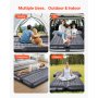 VEVOR Car Air Mattress Inflatable Car Camping Travel Sleeping Bed SUV MPV Sedan