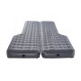 VEVOR Car Air Mattress, Inflatable Car Camping Mattress, Oxford Thickened Travel Beds, Comfortable and Durable Portable Sleeping Pad with Air Pump, Nozzle, Carry Bag, Fits Most SUV MPV Sedan, Gray