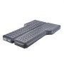 VEVOR Car Air Mattress, Inflatable Car Camping Mattress, Oxford Thickened Travel Beds, Comfortable and Durable Portable Sleeping Pad with Air Pump, Nozzle, Carry Bag, Fits Most SUV MPV Sedan, Gray