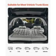Car Air Mattress Inflatable Camping Travel Sleeping Bed Air Pump SUV MPV Sedan