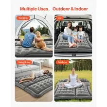 Car Air Mattress Inflatable Camping Travel Sleeping Bed Air Pump SUV MPV Sedan